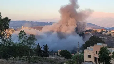 Israel's Bombing Raids Hit South Lebanon